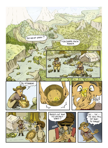 1860, la chasse à l'or est ouverte !