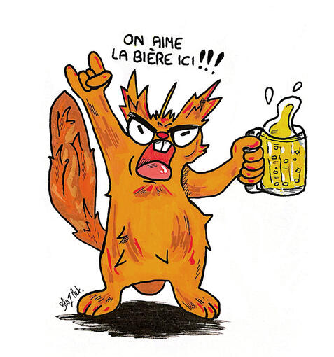 Une bonne bière entre copains